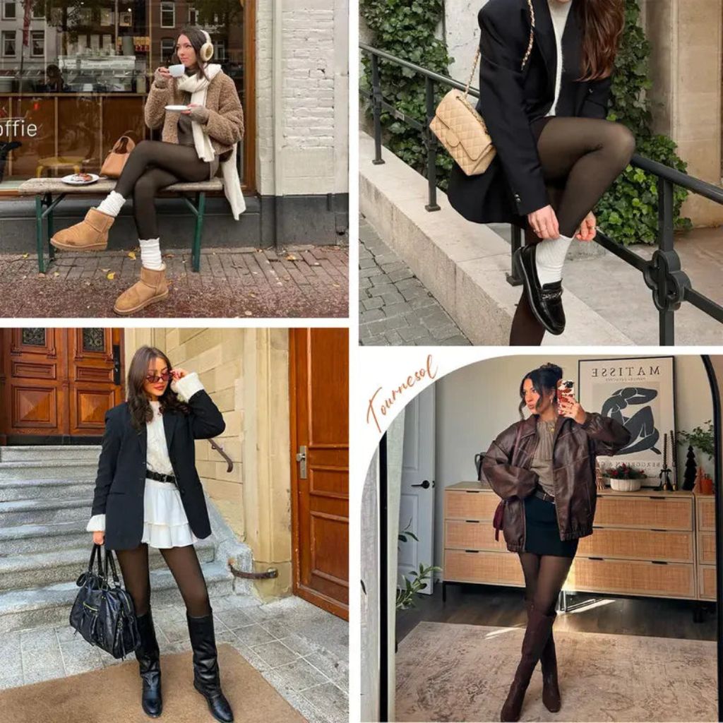 Magic Sculpt – Leotardos polares premium 4 en 1