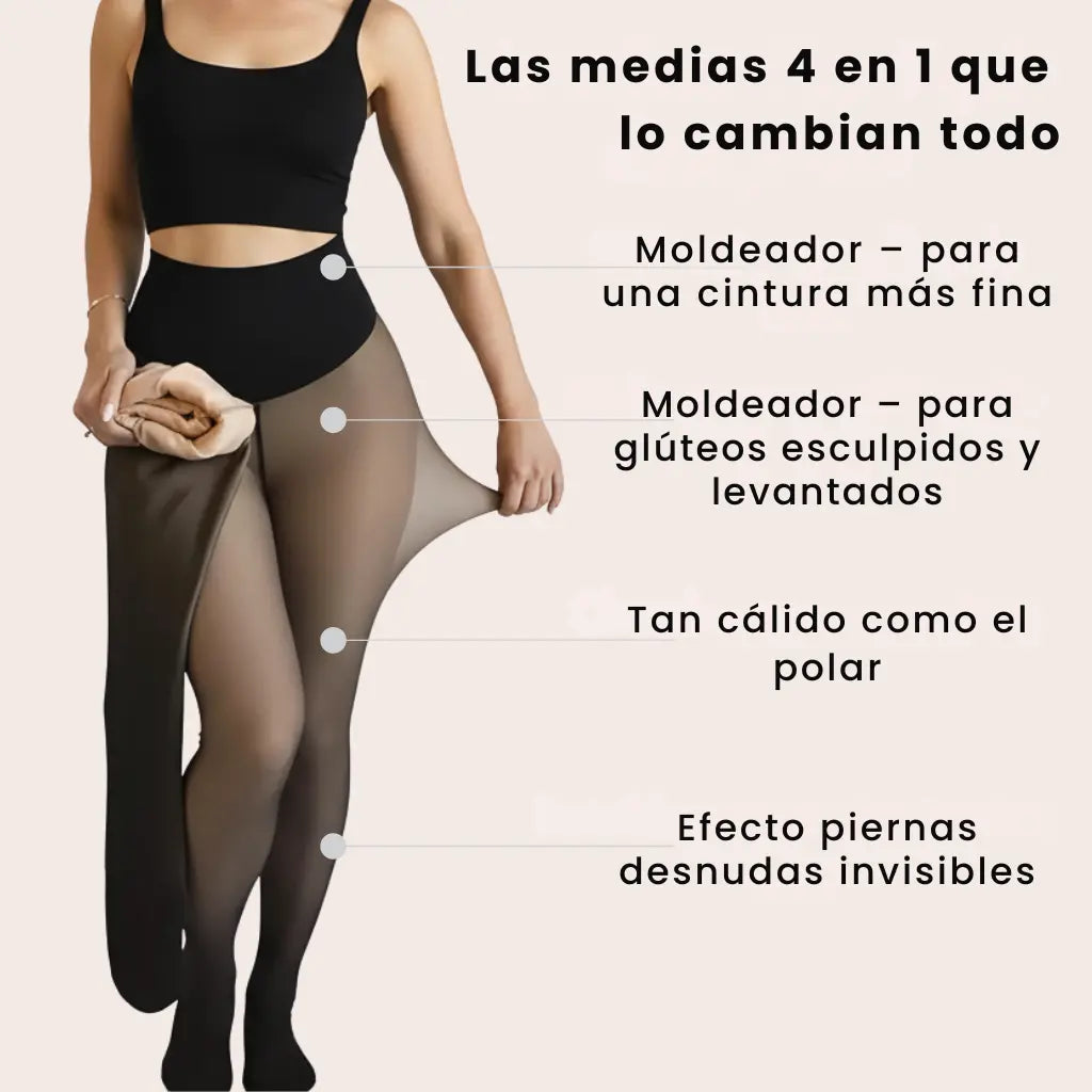 Magic Sculpt – Leotardos polares premium 4 en 1